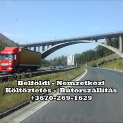Költöztetés - Áruszállítás