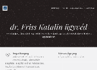 dr. Friss Katalin ügyvéd honlapja