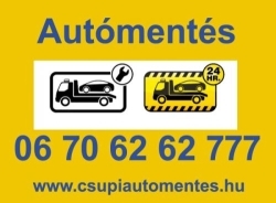 Csupi Autómentés 0-24h