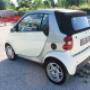 2 személyes Smart cabrio