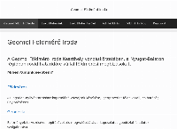 Geomol Földmérő Iroda honlapja