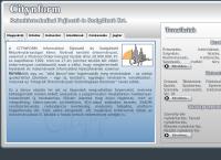 Citynform Informatikai Rt. honlapja