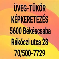 Üveg Tükör Képkeret Békéscsaba Rákóczi 28
