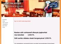 Liget Falatozó honlapja