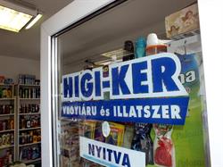 Higi-Ker Kft. Háztartási vegyiáru, illatszer kis- és nagykereskedés