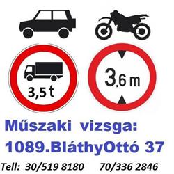 Műszaki vizsga állomás 8. ker. Autószervíz
