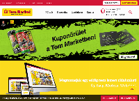 Tom Market honlapja
