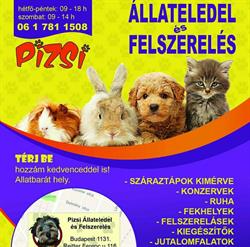 PIZSI állateledel és felszerelés