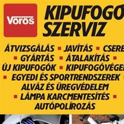 Vörös Kipufogó Szervíz Pécs