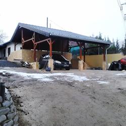 Ács, Tetőfedés, Faház, Kocsibeálló, Pergola