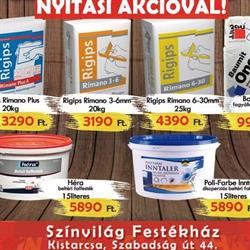 Színvilág Festékház Kistarcsa