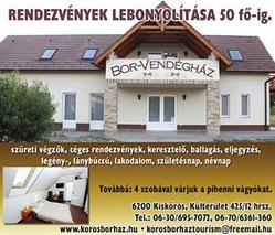 Kőrös Bor-vendégház