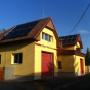2 kWp + nakollektor, Petőháza Tűzoltóság