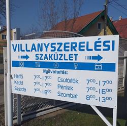 Villanybolt Kft