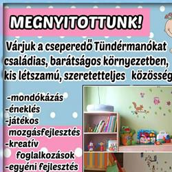 Tündérmanók Családi Bölcsőde