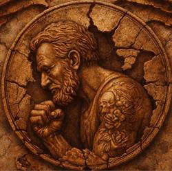 Tattooed Lincoln art.