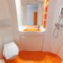 Small double room bathroom