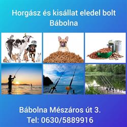Horgász és Kisállateledel Bolt - Bábolna