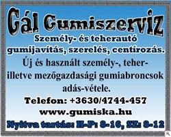 Gál gumi szerviz