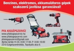PFA Kisgépszerviz Kft