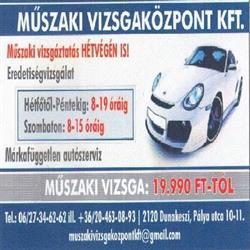 Műszaki Vizsgaközpont Kft. - Autó- és Gumiszerviz