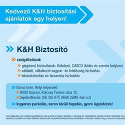 K&h Biztosító Boros Imre, helyi képviselő, Sopron