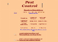 Pestcontrol honlapja