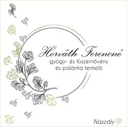 Horváth Ferencné, gyógy- és fűszernövény és palánta termelő