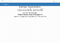 Varga Szabolcs ev honlapja