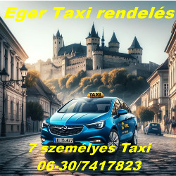 Eger Taxi rendelés