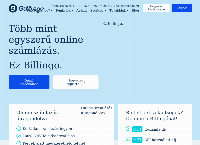 Billingo Technologies Zrt. honlapja