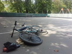 Csengettyu street bikepolo court