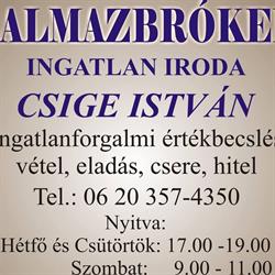 Csige István Balmazbroker Ingatlan Iroda
