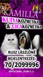 Kamilla Kutyakozmetika