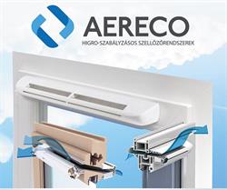 AERECO Légbevezető, Ablakszellőző szerelés