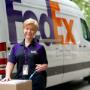 FedEx Express shipping courier in Budapest
