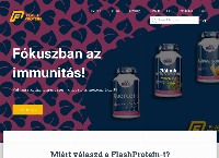 Flash Partner Kft. honlapja
