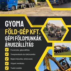 Gyoma Föld-Gép Kft. Gepi foldmunkak es áruszállítás