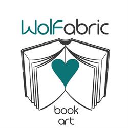 Könyvszobor - WolFabric Folded Book Art