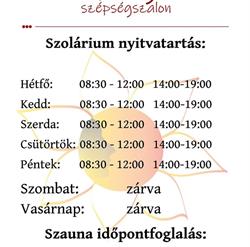 Napsugár Szépségszalon