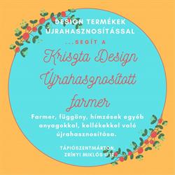 Kriszta Design Újrahasznosított farmer