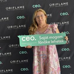 Oriflame Központ Szeged Czene Ildikó Gold direktor