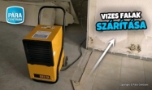 Vizes falak szárítása