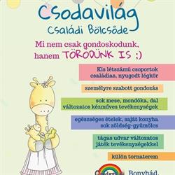 Csodavilág Családi Bölcsőde Bonyhád