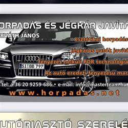 Horpadás, jégkár javítás műhely