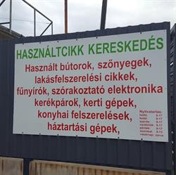 Használtcikk Kereskedés Hajdúnánás