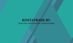Kontatrade Kereskedelmi és