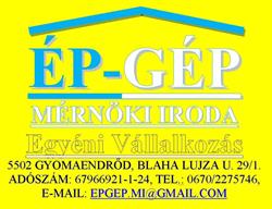 Paróczai Zoltán egyéni vállalkozó-Ép-Gép Mérnöki Iroda
