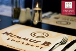 Hummus Bar at Leonardo Hotel Budapest