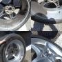 Wheel coating